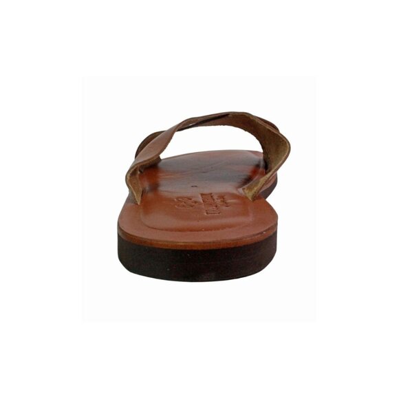 Malibu Italian Brown Mens Leather Shoes, Sandals Shoes main image 9